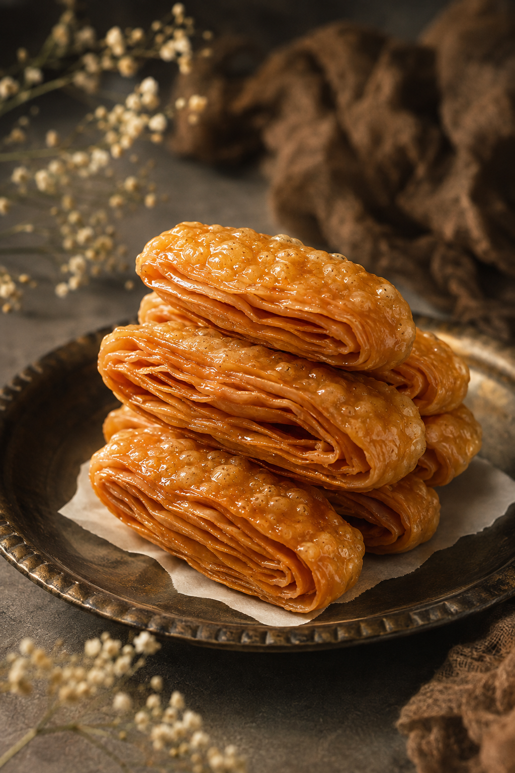Odisha Special Odia Khaja – Traditional Crispy Layered Sweet
